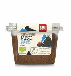 Lima Pasta miso nepasteurizata cu continut redus de sare bio 300g Lima