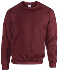 Gildan GI18000 kereknyakú unisex pulóver - maroon szín (gi18000ma-xl)