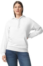 Gildan GISF500 kevertszálú unisex kapucnis pulóver - white szín (gisf500wh-4xl)