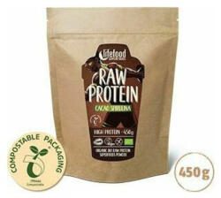 Lifefood Pudra proteica cu cacao si spirulina bio 450g Lifefood - biomag
