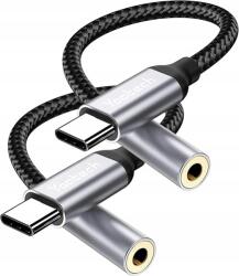 Apple kettős csatlakozó Lightning jack fülhallgató töltőkábel (5904133254505)
