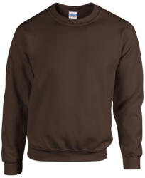 Gildan GI18000 kereknyakú unisex pulóver - dark chocolate szín (gi18000dc-4xl)