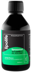 Lipolife LVC3 - Vitamina C, D3, K2 plus Zinc lipozomala 240ml Lipolife