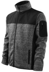 Rimeck 550 Casual férfi softshell kabát kötött melanzs szürke színben (5508018)