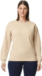 Gildan GISF000 kevertszálú unisex pulóver - sand szín (gisf000sa-xl)