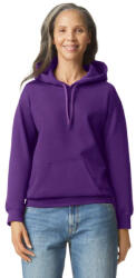 Gildan GISF500 kevertszálú unisex kapucnis pulóver - purple szín (gisf500pu-xl)