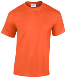 Gildan GI5000 unisex kereknyakú rövid ujjú póló - orange szín (gi5000or-m)