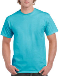 Gildan GIH000 unisex felnőtt pamut póló - lagoon blue szín (gih000lgb-xl)