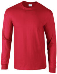 Gildan GI2400 unisex kereknyakú pulóver - red szín (gi2400re-xl)