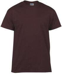 Gildan GI5000 unisex kereknyakú rövid ujjú póló - russet szín (gi5000ru-2xl)
