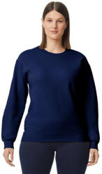 Gildan GISF000 kevertszálú unisex pulóver - navy szín (gisf000nv-4xl)