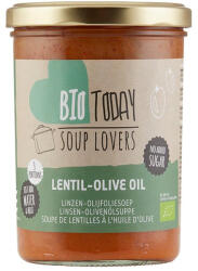 Bio Today Supa crema de linte cu ulei de masline, bio, 400ml, Bio Today