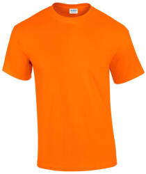 Gildan GI2000 unisex rövid ujjú felnőtt póló - safety orange szín (gi2000sfo-4xl)