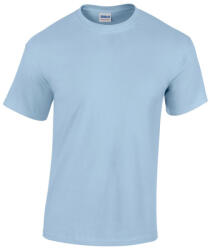 Gildan GI5000 unisex kereknyakú rövid ujjú póló - light blue szín (gi5000lb-5xl)