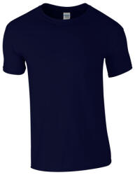 Gildan GI64000 unisex kereknyakú rövid ujjú póló - navy szín (gi64000nv-m)