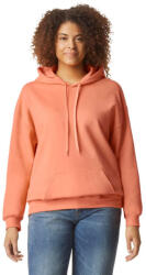 Gildan GISF500 kevertszálú unisex kapucnis pulóver - tangerine szín (gisf500ta-s)