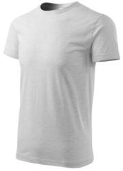 Malfini 137 Heavy New unisex póló világosszürke melírozott színben (1370316)