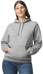 Gildan GISF500 kevertszálú unisex kapucnis pulóver - rs sport grey szín (gisf500sp-2xl)