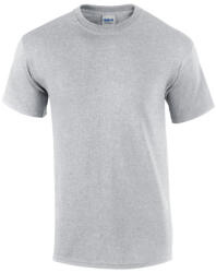Gildan GI2000 unisex rövid ujjú felnőtt póló - sport grey szín (gi2000sp-4xl)
