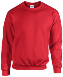 Gildan GI18000 kereknyakú unisex pulóver - red szín (gi18000re-xl)