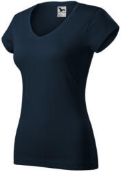 Malfini 162 Fit V-neck női póló tengerészkék színben (1620217)