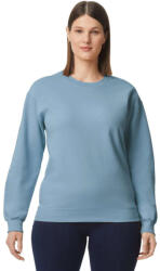 Gildan GISF000 kevertszálú unisex pulóver - stone blue szín (gisf000st-xl)
