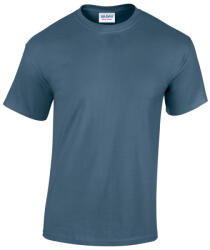 Gildan GI5000 unisex kereknyakú rövid ujjú póló - indigo blue szín (gi5000ib-xl)