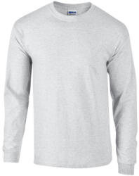 Gildan GI2400 unisex kereknyakú pulóver - ash grey szín (gi2400as-xl)