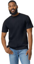 Gildan GI65000 unisex rövid ujjú póló - pitch black szín (gi65000pbl-2xl)