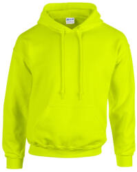 Gildan GI18500 unisex kapucnis pulóver - safety green szín (gi18500sfg-5xl)