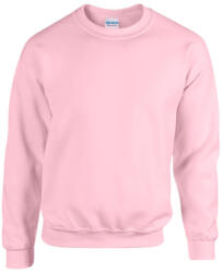 Gildan GI18000 kereknyakú unisex pulóver - light pink szín (gi18000lp-xl)