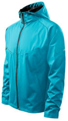 Malfini 515 Cool férfi softshell kabát türkiz színben (5154413)