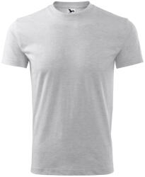 Malfini 101 Classic unisex póló világosszürke melírozott színben (1010313)