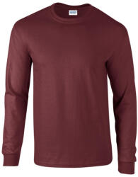 Gildan GI2400 unisex kereknyakú pulóver - maroon szín (gi2400ma-xl)