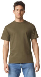 Gildan GIH000 unisex felnőtt pamut póló - olive szín (gih000ol-2xl)