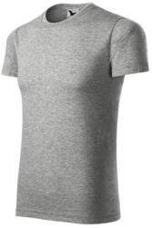 Malfini 145 Element unisex póló sötétszürke melírozott színben (1451213)