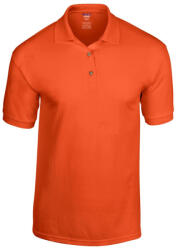 Gildan GI8800 unisex kevertszálú galléros póló - orange szín (gi8800or-xl)