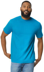 Gildan GI65000 unisex rövid ujjú póló - sapphire szín (gi65000sh-l)