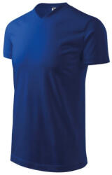 Malfini 111 Heavy V-neck unisex póló királykék színben (1110515)