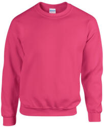 Gildan GI18000 kereknyakú unisex pulóver - heliconia szín (gi18000he-2xl)