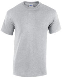 Gildan GI5000 unisex kereknyakú rövid ujjú póló - sport grey szín (gi5000sp-xl)