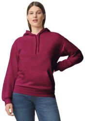 Gildan GISF500 kevertszálú unisex kapucnis pulóver - maroon szín (gisf500ma-4xl)