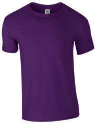 Gildan GI64000 unisex kereknyakú rövid ujjú póló - purple szín (gi64000pu-l)