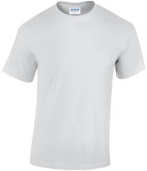 Gildan GI5000 unisex kereknyakú rövid ujjú póló - white szín (gi5000wh-s)