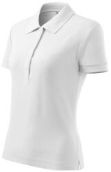Malfini 216 Cotton Heavy női galléros póló fehér színben (2160017)