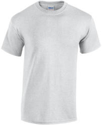 Gildan GI5000 unisex kereknyakú rövid ujjú póló - ash grey szín (gi5000as-4xl)