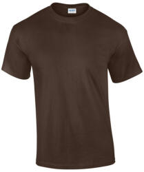 Gildan GI2000 unisex rövid ujjú felnőtt póló - dark chocolate szín (gi2000dc-2xl)