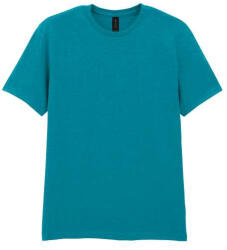 Gildan GI64000 unisex kereknyakú rövid ujjú póló - tropical blue szín (gi64000tb-l)