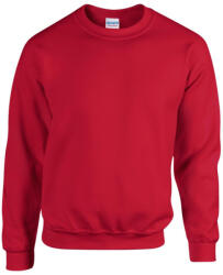 Gildan GI18000 kereknyakú unisex pulóver - cherry red szín (gi18000cy-xl)