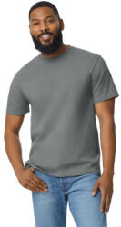 Gildan GI65000 unisex rövid ujjú póló - graphite heather szín (gi65000gph-l)